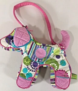 DOUGLAS Sassy Pet Saks Floral Dog Puppy Handbag Purse Wristlet Quilted EUC - Picture 1 of 5