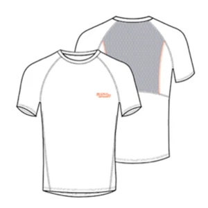 NEW Shock Dr. Sport Short Sleeve Compression Top, White, Adult or Teenager Med. - Foto 1 di 4