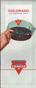 1961 Conoco Road Map: Colorado NOS - Picture 1 of 1