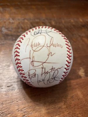 1994 Toronto Blue Jays Team Signed Baseball Joe Carter Alomar Molitor Olerud - Image 1 of 4