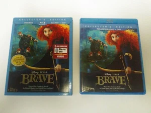 Brave Blu-ray + DVD 2012 3-Disc Set Collector's Edition w Slipcover Disney Pixar - Picture 1 of 3