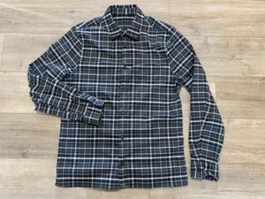 Camicia Lululemon Masons Peak uomo S a quadri con bottoni manica lunga casual in flanella - Foto 1 di 7