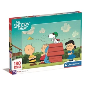 Snoopy Puzzle 180 pieces. 33.5 x 48.5 cm. Age 7+. Peanuts Charlie Brown - Picture 1 of 2
