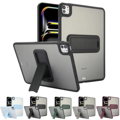 Stand Back TPU Case Cover For iPad 5/6/7/8/9/10/11th Gen Mini 7/6 Air 4/5 Pro 11 - Image 1 of 4