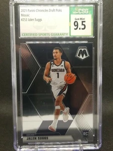 JALEN SUGGS Rookie 2021/22 Chronicles Draft Picks MOSAIC CSG 9.5 Gem Mint RC - Picture 1 of 1