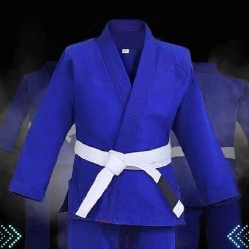 Traje BJJ Gi para Hombre y Mujer - Kimono Jiu Jitsu Brasileño Ligero con Cinturón Foto 1 de 1