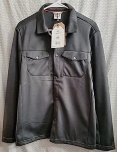 Avalanche Lightweight Lined Black Jacket Men's Medium Outdoor Workwear Retro - Picture 1 of 3