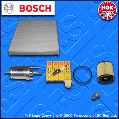 SERVICE KIT SEAT IBIZA (6J) 1.6 16V BTS OIL FUEL CABIN FILTERS PLUGS (2010-2015) - Image 1 of 4