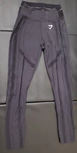 Gymshark leggings neri taglia small pantaloni yoga allenamento palestra core tempo libero - Foto 1 di 10