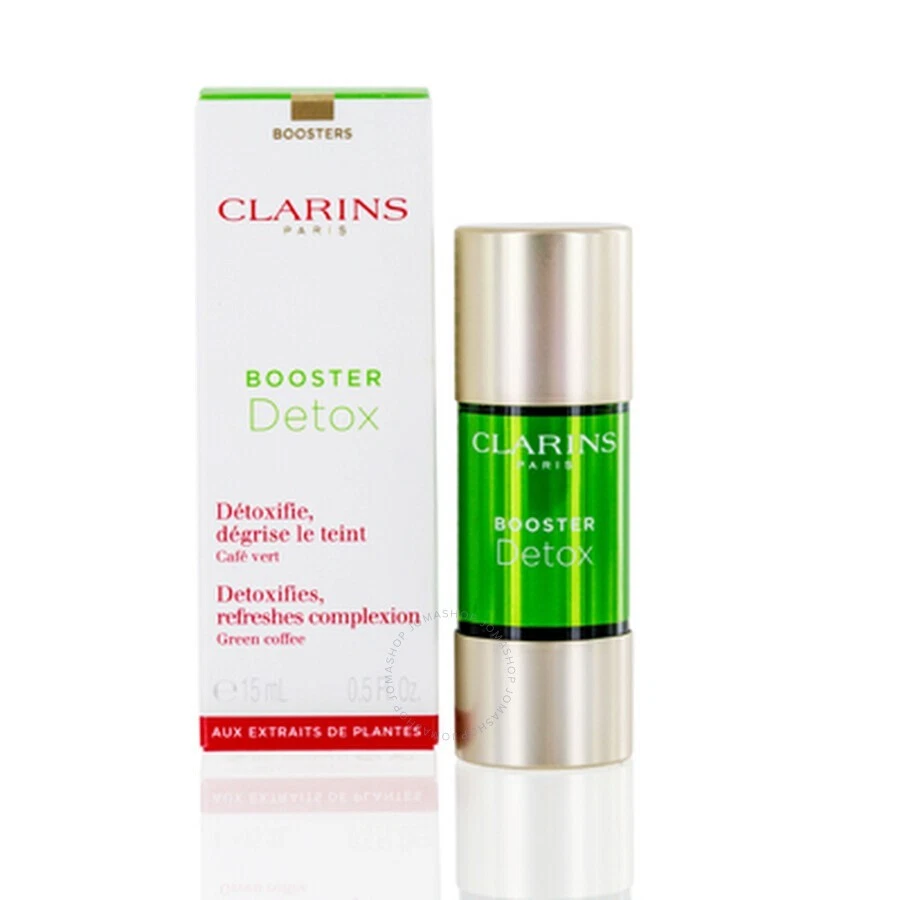 CLARINS PARIS BOOSTER DETOX .5oz/15ml DEINTOXICA REFRESCA TEZ NUEVO EN CAJA Foto 1 de 1