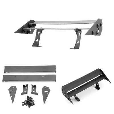 Rear Wing Metal Spoiler Wing Fit For 1/10 TT02 XV01 HSP94123 RC Rally/Drift Car - Image 1 of 4