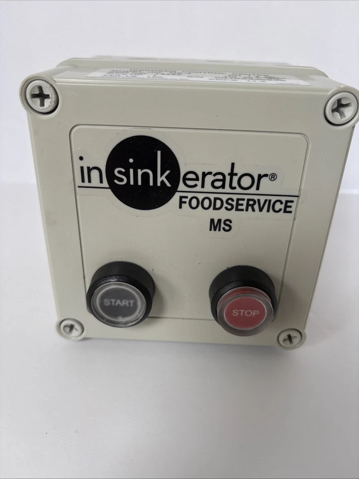 Emerson InSinkErator MS-4 Foodservice Disposer Control Center Switch. Max HP 1. - Image 1 of 4