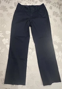 Pantalones para mujer Lee Modern Series corte curvilíneo 12 azul marino 32x31 elásticos - Imagen 1 de 16