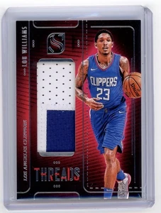 2024 Panini Silhouette Threads Lou Williams Game Used Jumbo Patch Clippers - Bild 1 von 2