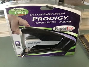 PaperPro 1110 28-Sheet Cap 3-in-1 Eco-Friendly Desktop Stapler - Blk/Silver New - Picture 1 of 2
