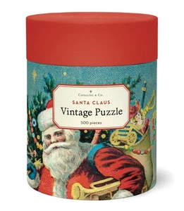Rompecabezas de 500 piezas estilo Papá Noel Cavallini & Co. - Imagen 1 de 5
