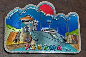 3" Panama City Florida Kühlschrank Spind Magnet Bunt Souvenir  - Bild 1 von 5