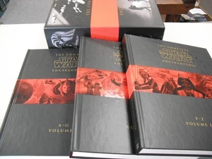DELUXE 3 VOL. SET! "THE COMPLETE STAR WARS ENCYCLOPEDIA" IN SLIPCASE! 1000+ PGS. - Imagen 1 de 13