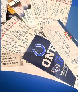 Misc Used Sports, Concerts Tickets And Other Tickets - Picture 1 of 5