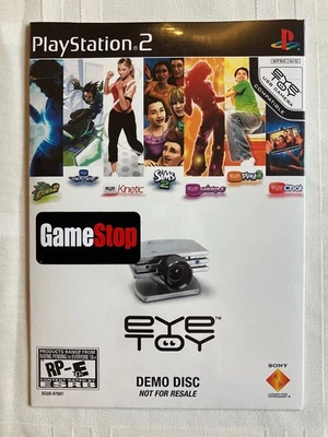 PlayStation 2 EyeToy Demo Disc GameStop - New Sealed - Image 1 of 2