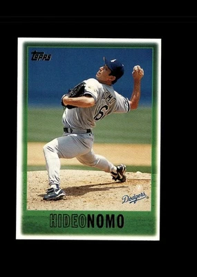 Hideo Nomo 1997 Topps Baseball Card #440 Los Angeles Dodgers - Image 1 of 2