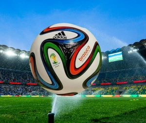 Adidas Brazuca 2014 FIFA World Cup Brazil Official Size 5 Soccer Ball - Picture 1 of 4