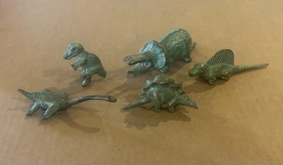 Grouping Of Early Metal SRG Dinosaurs  - Image 1 of 4