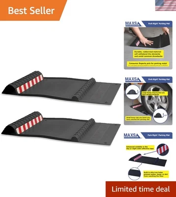 Brand New Park Right 21x11 Black Parking Mat 2-pack - Image 1 of 4