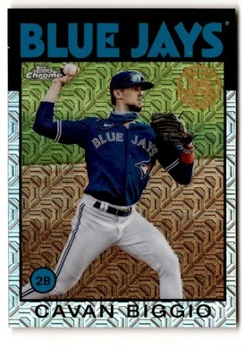 2021 Topps '86 Chrome Cavan Biggio #86TC-12 Toronto Blue Jays - Image 1 of 2
