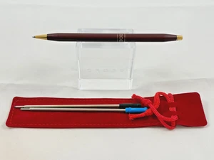 CROSS WOMANS CENTURY BURGUNDY PEN #2242 - Picture 1 of 8