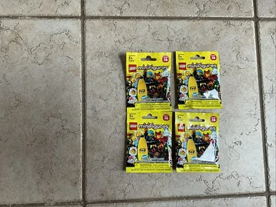 LOTE DE 4 - LEGO 71013 Minifiguras Serie 16 Aleatorias, Precintadas. Foto 1 de 2