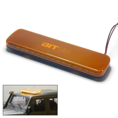 Plastic Warning Light Bar for 1/14 Tamiya RC Tractor Truck 56368 56375 DIY Parts - Image 1 of 3