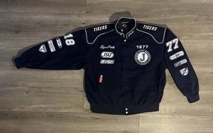 Vtg BBG Jackson State Embroidered Letterman Patch Twill Varsity Jacket Mens 2XL - Picture 1 of 22