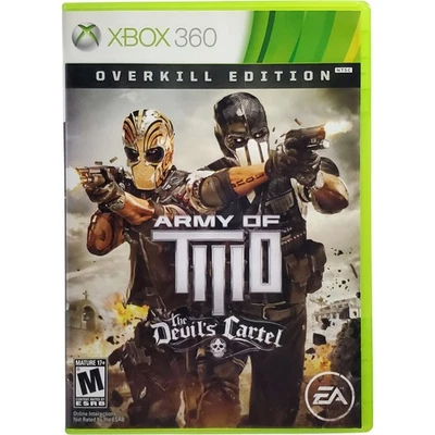 Army Of Two The Devil's Cartel Overkill Edition - Microsoft Xbox 360 Authentic - Image 1 of 4