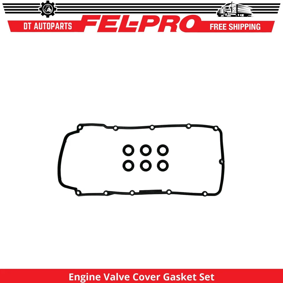 For 2004-2009 Audi TT Quattro 3.2L V6 Engine Valve Cover Gasket Set Fel-Pro 2005 - Image 1 of 1