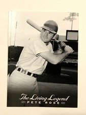 2012 The Living Legend Pete Rose MBA Baseball Trading Card Selection