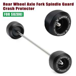 For 96-06 Suzuki Bandit 1200 Rear Wheel Axle Fork Spindle Guard Crash Protector - Picture 1 of 18