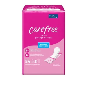 Panty Liners for Women Regular Wrapped Unscented 54ct | Pantiliners Liners Da... - Picture 1 of 8