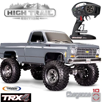 TRAXXAS TRX92056-4SLVR TRX-4 Chevy K10 High-Trail Argento RTR 1/10 4WD - Immagine 1 di 4