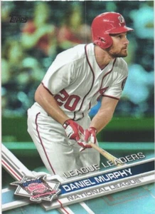 2017 Topps Rainbow Foil Baseball Daniel Murphy #84 Washington Nationals - Picture 1 of 2
