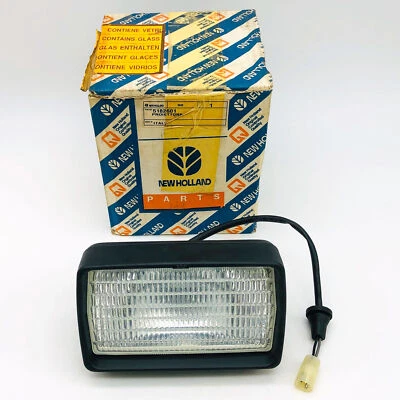 New Holland 5182601 Headlight OEM New Old Stock NOS Open Clean - Image 1 of 4