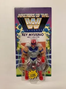 Figura de acción Masters of the WWE Universe Rey Mysterio Mattel MOTU - Imagen 1 de 1