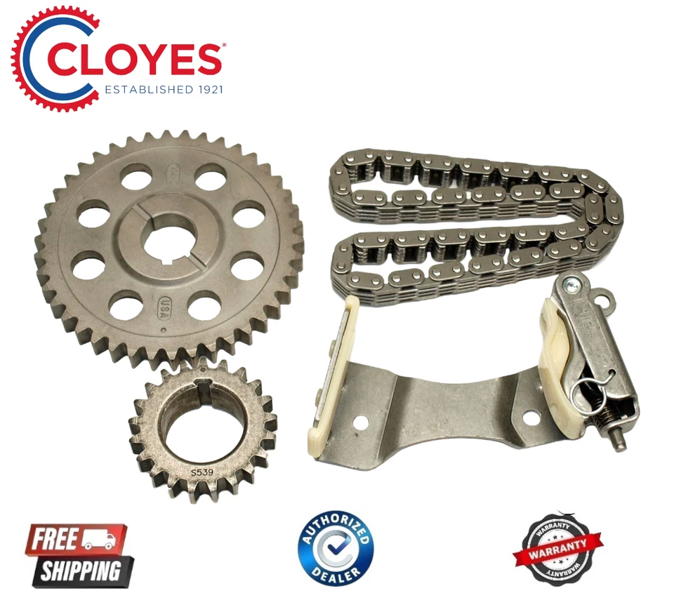 Комплект цепи ГРМ двигателя подходит для 1988-2007 Mercury Cougar Sable Monterey CLOYES - Изображение 1 из 1