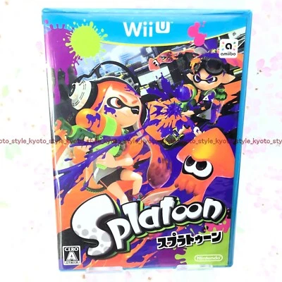 USED Wii U Splatoon 29098 JAPAN IMPORT - Image 1 of 4