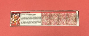 Transformers G1 Repugnus Tech Spec - Picture 1 of 2