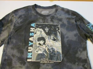 INUYASHA RUMIKO TAKAHASHI LONG SLEEVE TIE DYE ANIME T-SHIRT YOUTH XL = ADULT SM - Picture 1 of 8