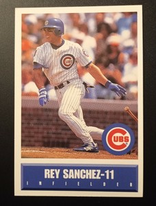 1995 Gatorade Chicago Cubs Rey Sanchez #11