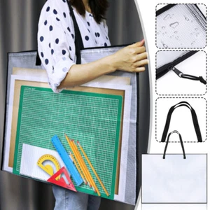 19x25 inch Art Portfolio Bags Artwork Storage Case with Handle and Zipper - Picture 1 of 15