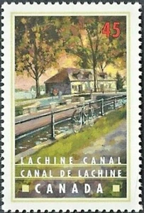 🍁Canada   #1731    "CANADIAN  CANALS"    Brand New  1998  Nice Original Gum - Picture 1 of 2