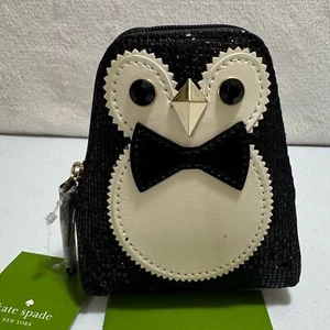 NWT vintage Y2K RARE Kate Spade Penguin Coin Purse OLDSTOCK - Picture 1 of 8